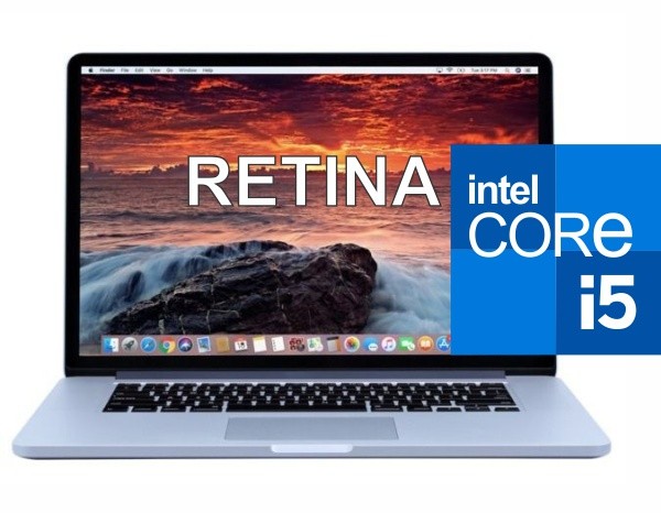 Apple Macbook Pro 2015 13"  i5, 16GB memoria, 256GB SSD, 2K Retina, swap